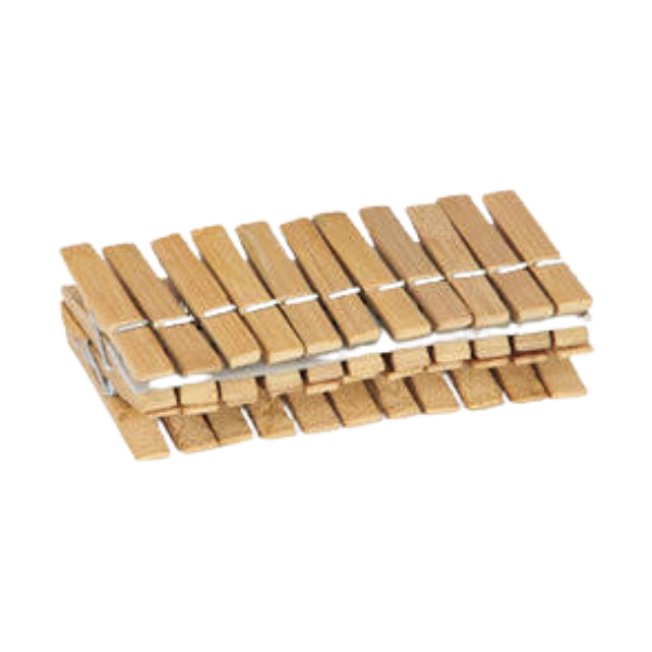 Clothes Pegs - 36-Pack, Wood