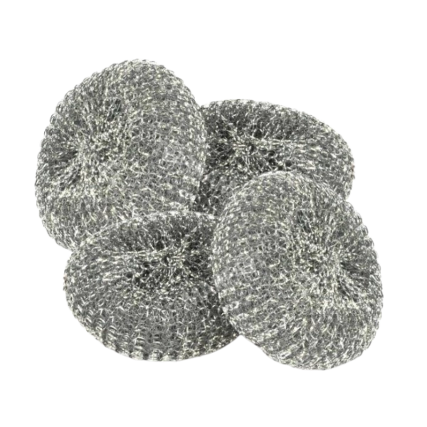 Pot Scourer - 4-Pack, Metal